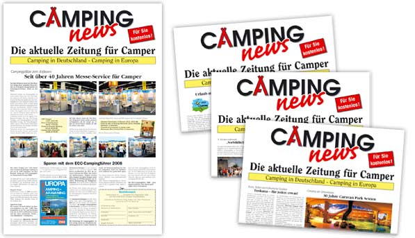 Camping news Zeitung